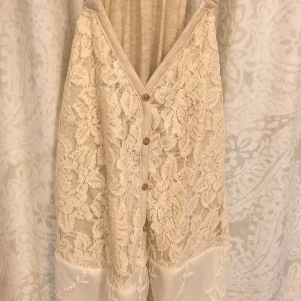 Knit & Lace top